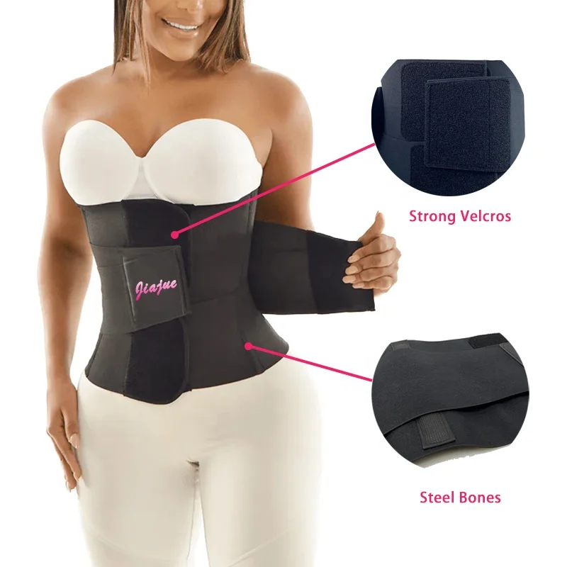 Custom Logo Modeladoras De Cintura Women Body Shaper Triple Compression Girdle Waist Shapewear Tummy Control Waist Trainer