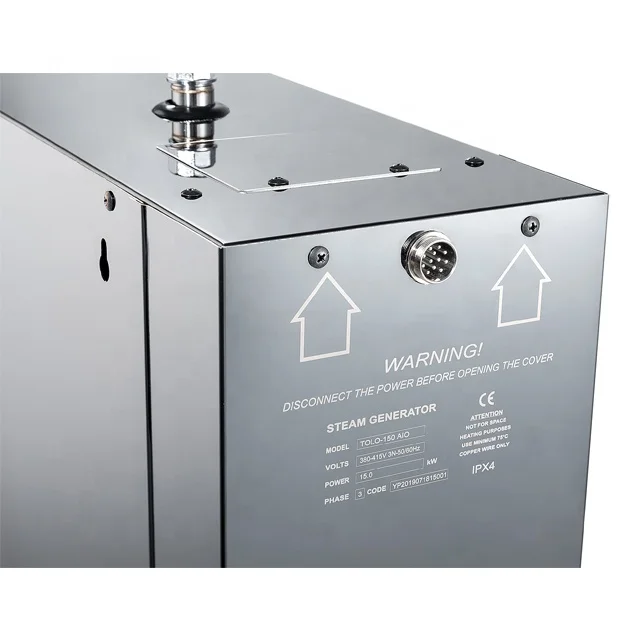 4.5KW High Quality Steam Generator Household Turkish Bath Accessories Body Steamer Generation Sale Hammam TOLO AIO Vapor Showers