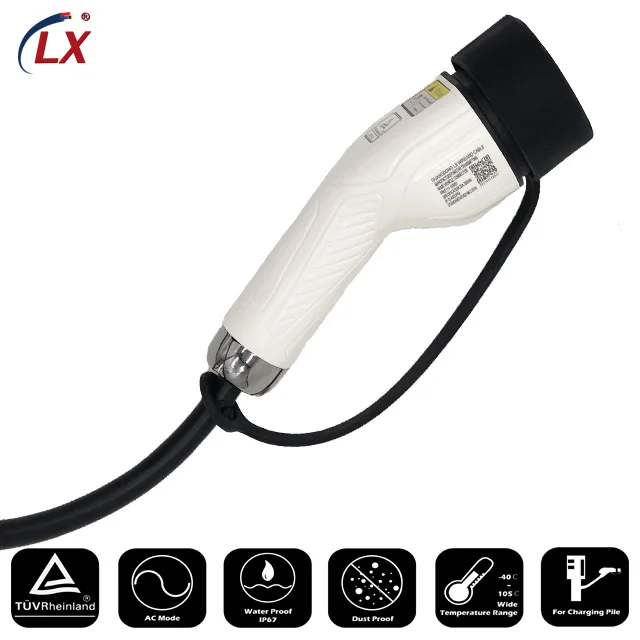 32a iec 62192-2 штекер для зарядки Тип 2 ev IP67 кабель
