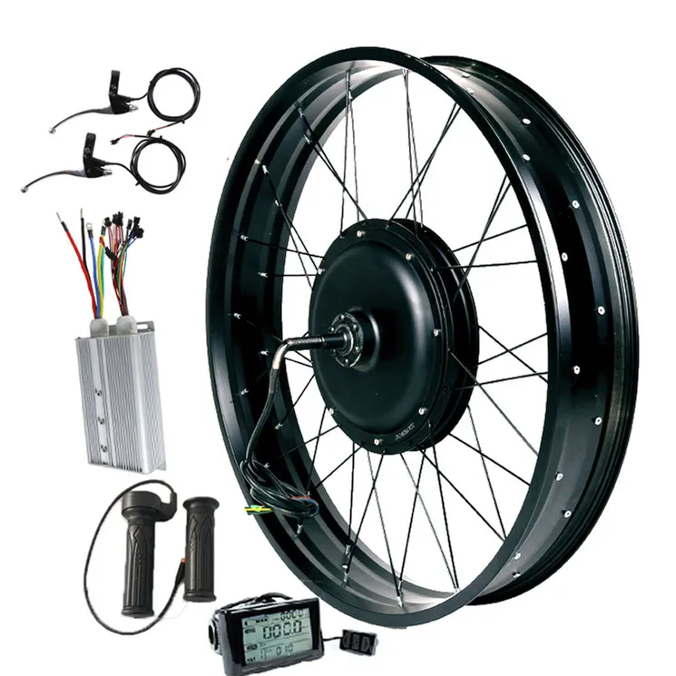 Electric Bike Converter 1000W2000W 3000W 5000W Electric Bike Ebike Electric Motorcycle Conversion Kit