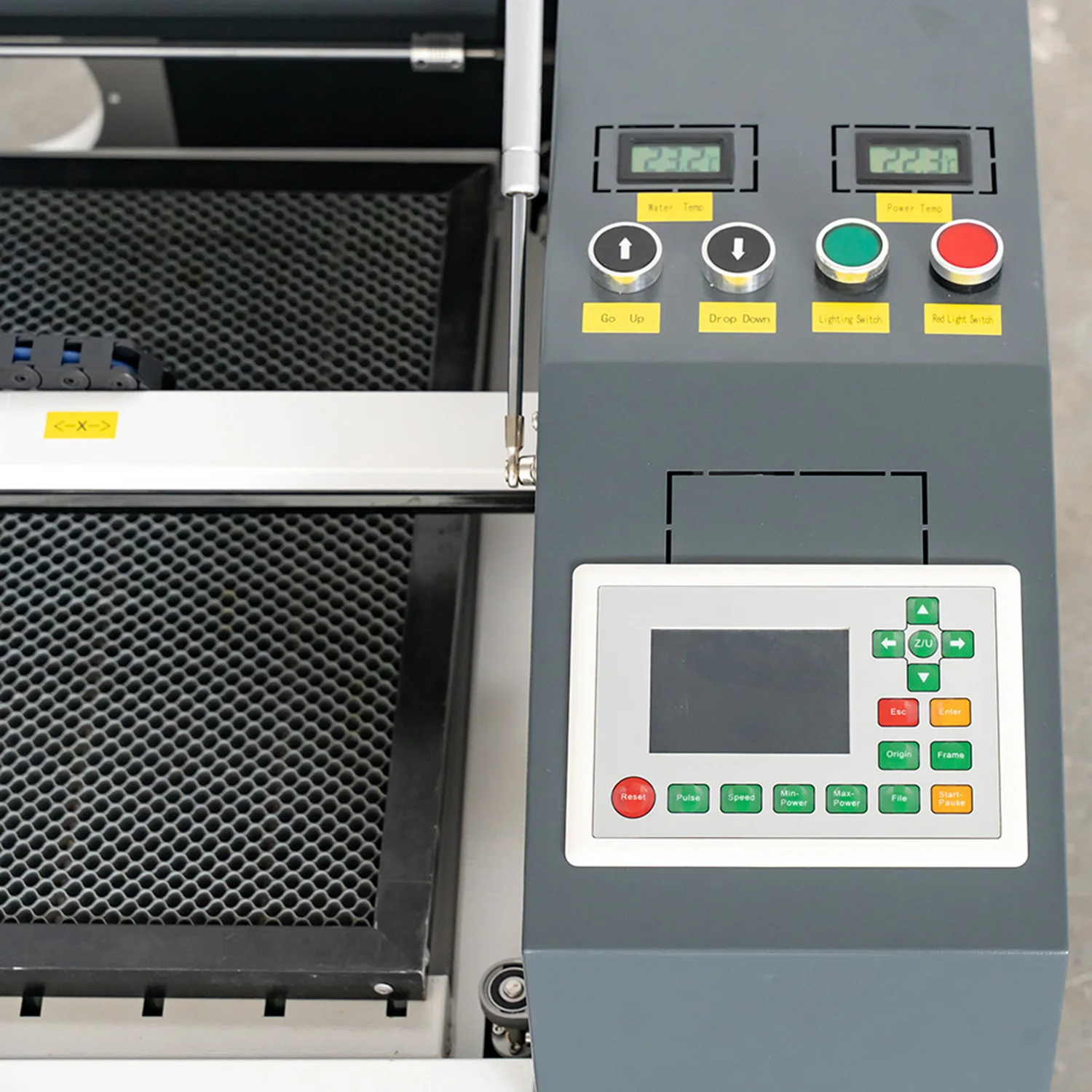 laser cutting machine for wood acrliy 4060 RUIDA 50w60w80w100w MDF density board leather paper plywood laser engraving machine