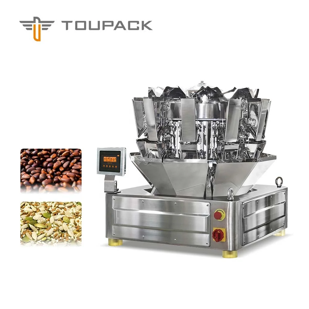Ce Certified Full Automatic Small Granules 10 Head Multihead Weigher