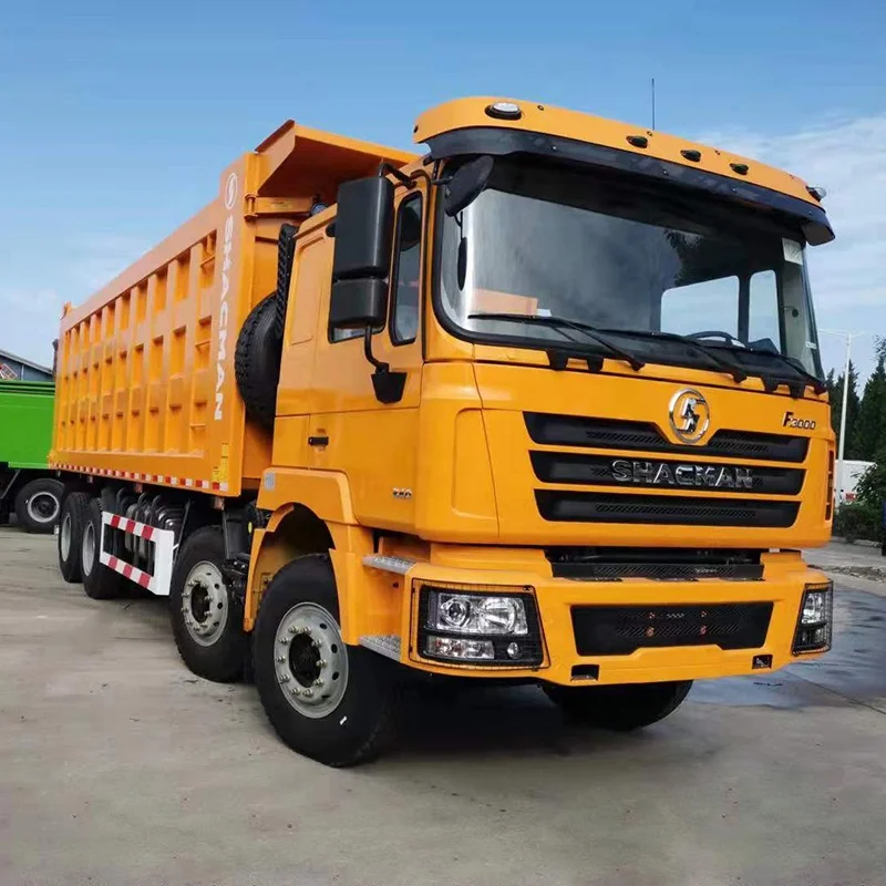 Взрывные модели Shacman 380hp самосвал б/у новый 8x4 для продажи