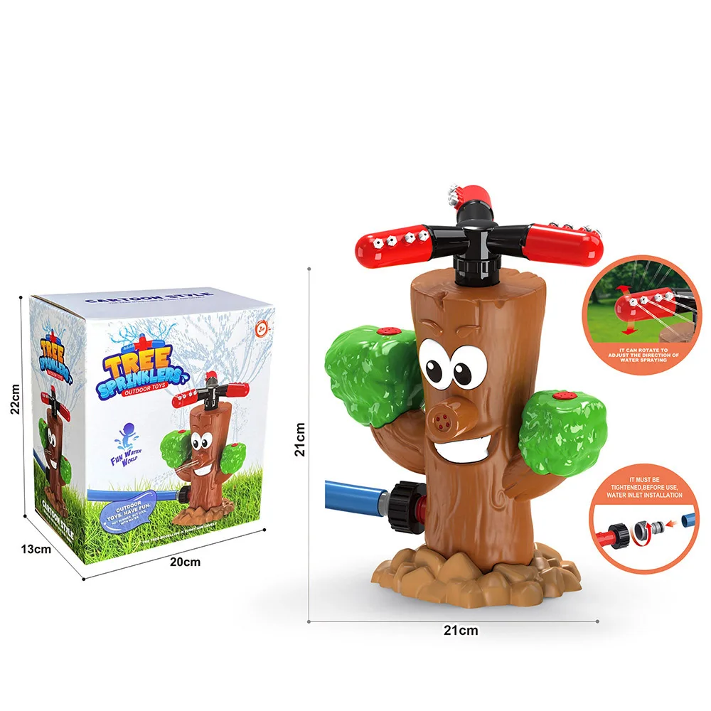 Drop shipping summer outdoor water game crazy water spray sprinkler toys for children pet Wholesale from China