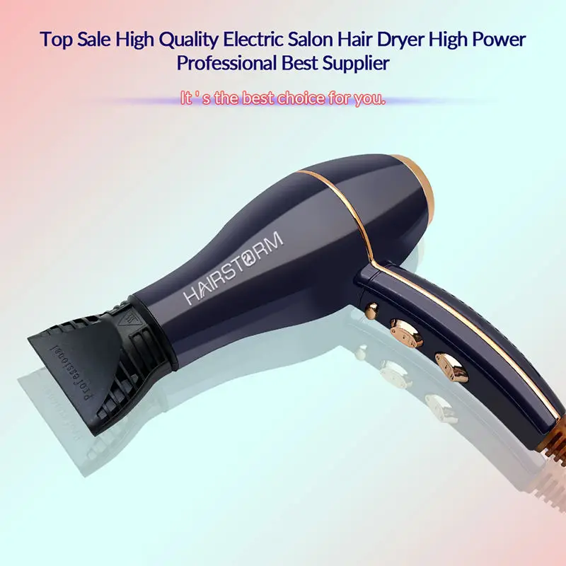 Negative Ionic Hair Dryer 1800W Household Blower Dryer Ceramic Professional Hammer Dryer