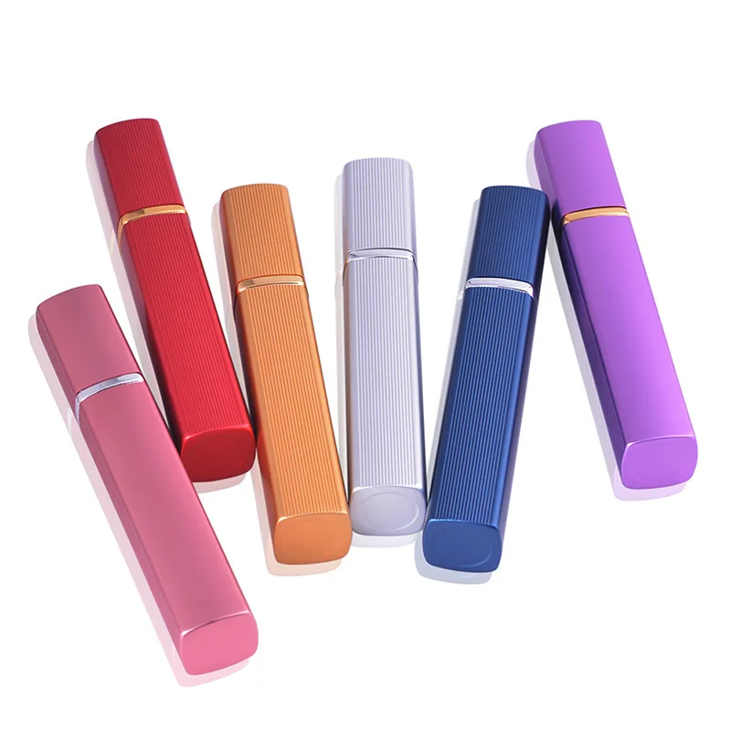 Custom 5ml 10ml Portable Empty Aluminium Travel Refill Spray Bottle Twist Up Refillable Perfume Atomizer