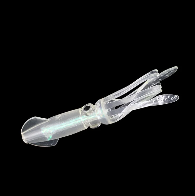 Soft PVC Octopus Squid Fishing Swim Baits 9g 10cm Squid Lure Fishing Octopus Skirts Lures Bait Trolling