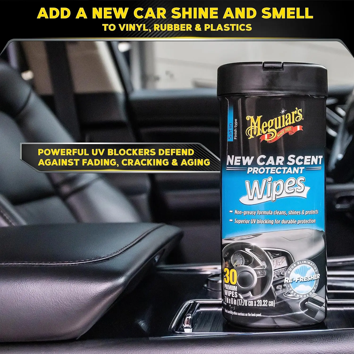 Customizable Interior and exterior dirt grime car cleaning wipes Auto Dashboard Cleaning Car Wash Wet Wipes