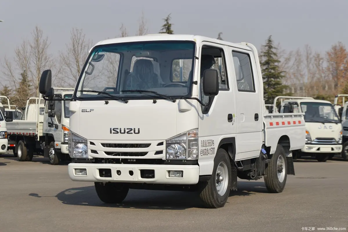 Китайский завод Isuzu 100P 4x2 двойной кабины легкий грузовик 2-4 тонны небольшой грузовой самосвал с кабиной