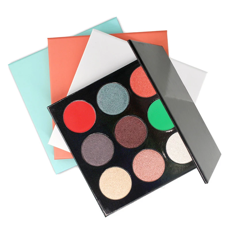Make your own multichrome nude eye shadow palette box vegan glitter eyeshadow palette custom private label