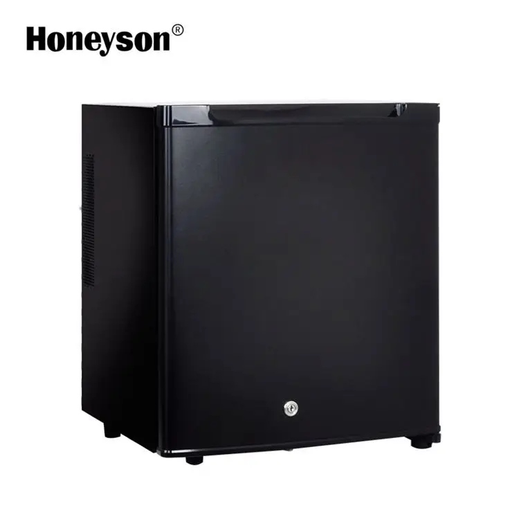 Hotel 40 Liter Black Beverage Refrigerator, Noise Free Mini Fridge