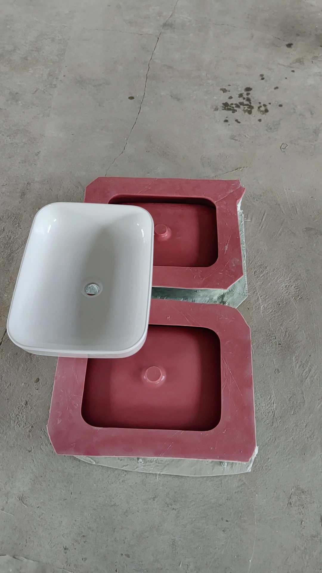 2024 NEW design Cement Hands Wash Pot Various shapes Silicone Concrete Sink Washbasin Molds