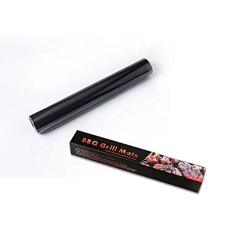 15.75x13 Inch,Non-Stick BBQ Grill Mats,Heavy Duty,Reusable,Easy to Clean Works on Electric Grill Gas Charcoal barbecue mat