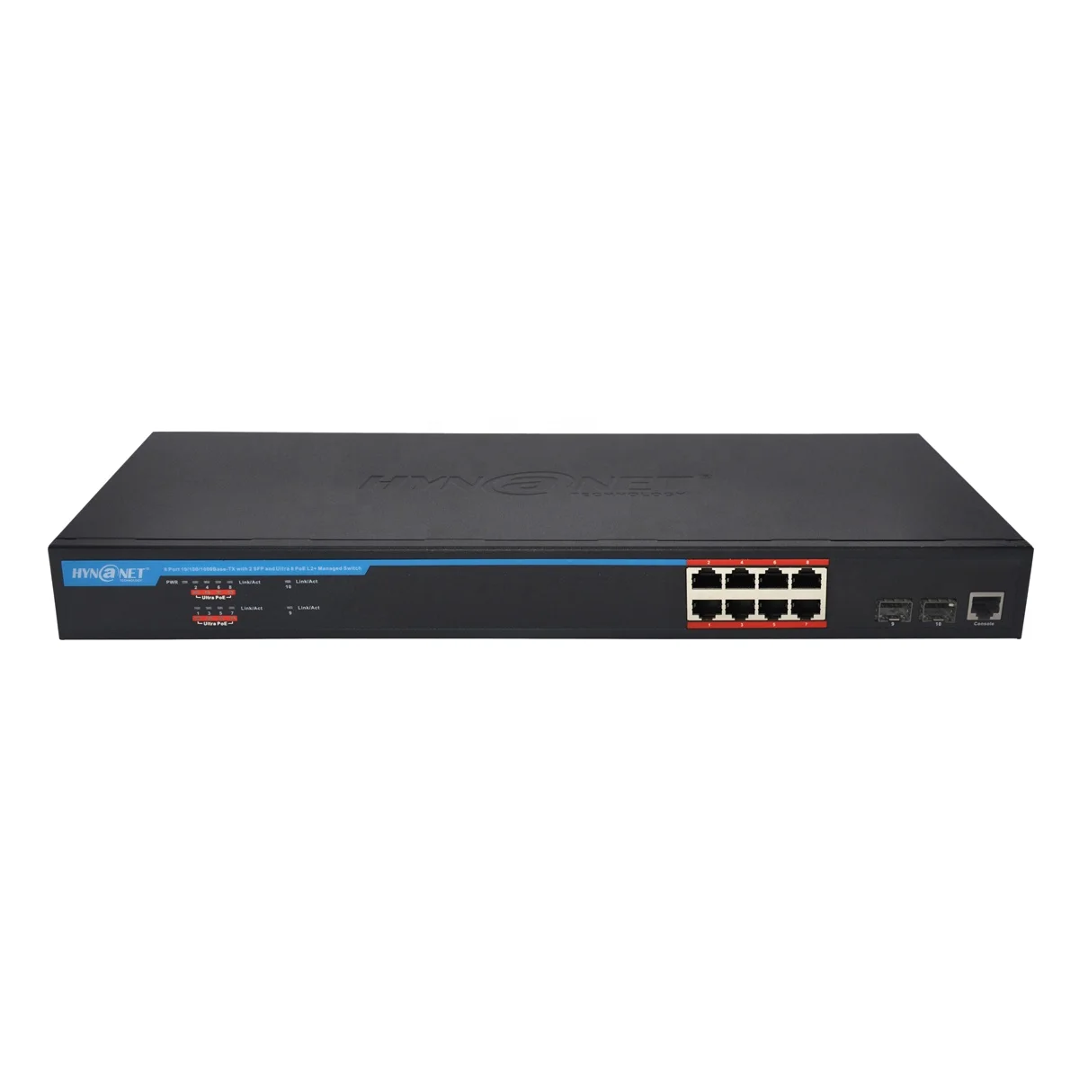 450W 24x10/100/1000M RJ45 +2x1G SFP power over ethernet layer2 managed poe switch