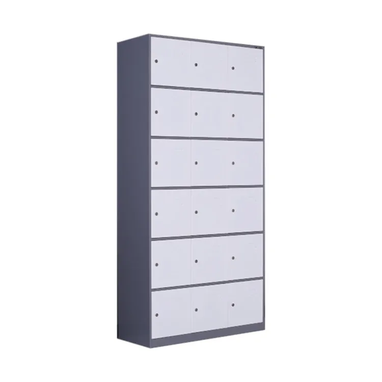 Промышленный мини-стальной ящик для хранения, 18 дверей