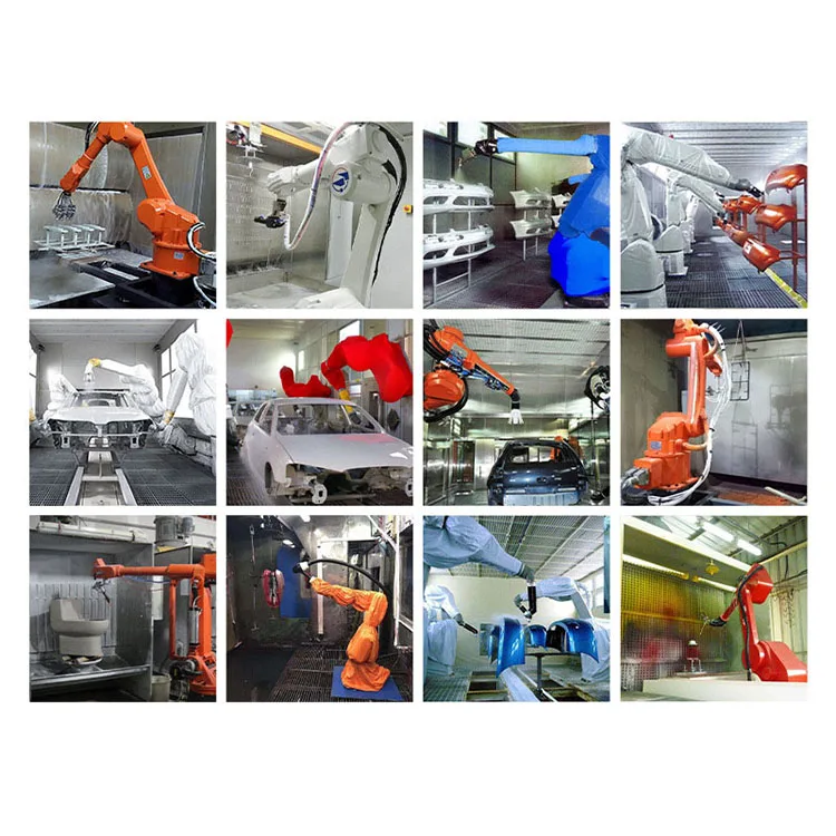 hot selling low price 3 4 axis mechanical robot arm industrial spraying painting manipulator arm ur5 with starter kit