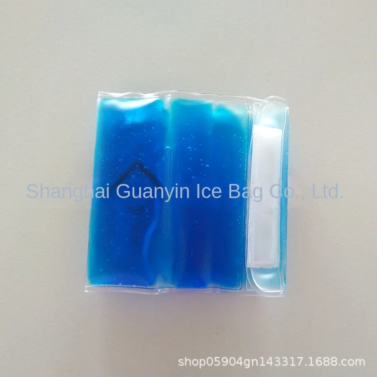 Factory Supply Transparent PVC Gel Red Wine Set Color Gel Ice Wine & Cold Wine Bag for Rehabilitation Therapy