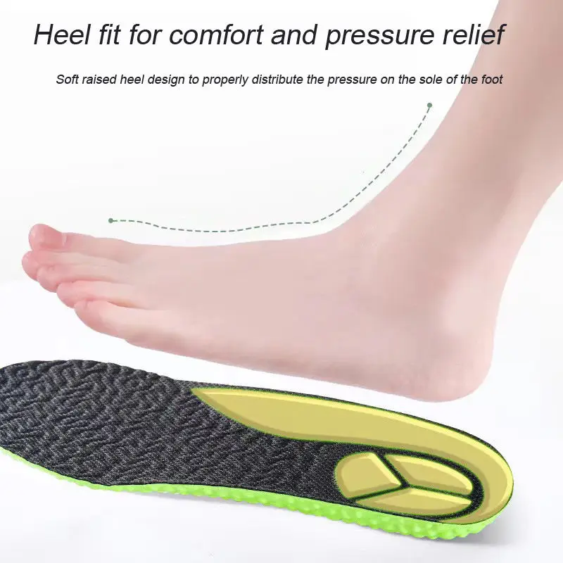 boosting breathable maximum shock absorption running shoes pciporn insole  Shock Absorption Super Soft Insoles