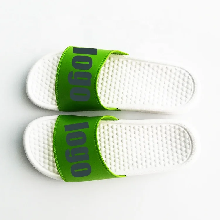 Outdoor Custom Massage slides slippers customized sports women slippers sandals US basketball team shoes slides custom logo