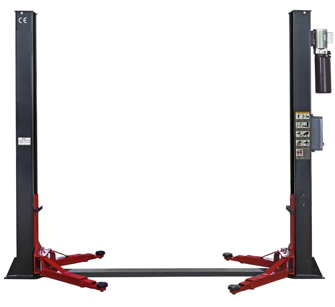 4T Automatic Two Post Electric Lock Release Hydraulic Car Lift  with CE