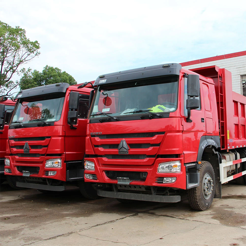 Cheap Price 336 340 371 375 380 420HP Sinotruck Howo 6*4 Cargo Truck With New Fence Bucket Used Trucks Wholesale