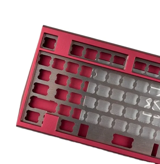 High Demand OEM CNC Machining Part Rapid Prototyping Custom  Keyboard Case Custom Mechanical Keyboard