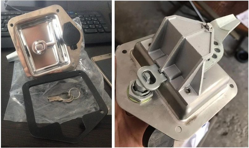 Good Quality Stainless Steel Cabinet T Handle Blind Studs Fixed Lock