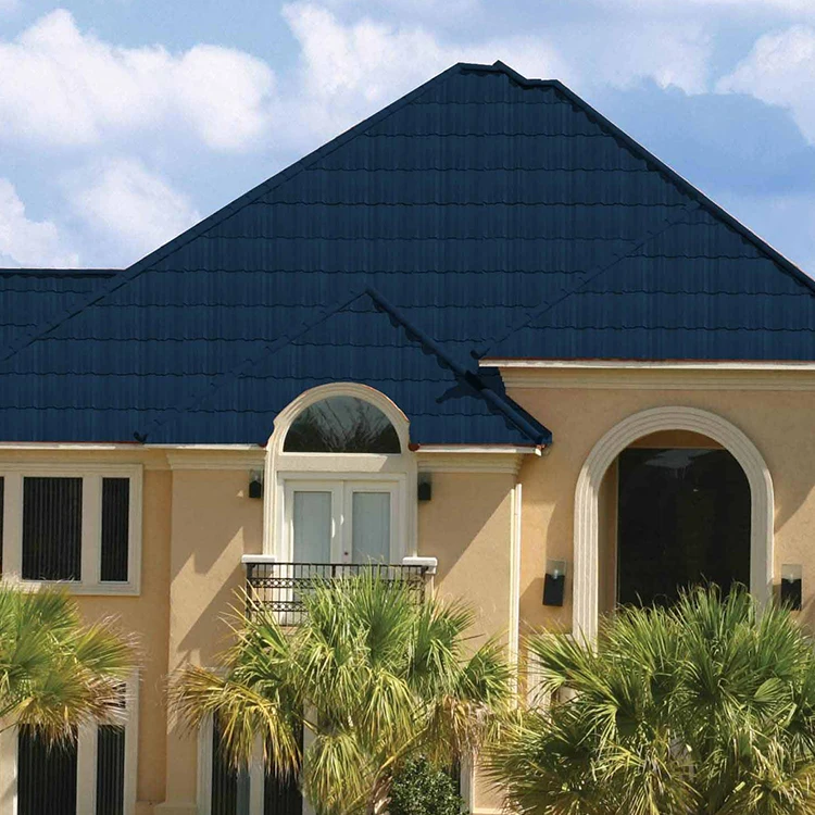 free sample shingles zinc galvanized shingles sheet royal blue color steel corrugated metal rhombus roof tiles for south africa