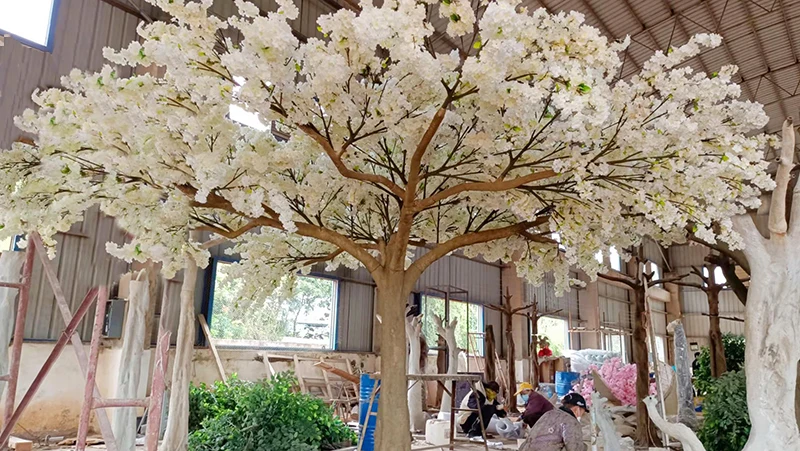 2022 japanese artificial indoor wedding party decoration fake cherry flower blossom arches tree