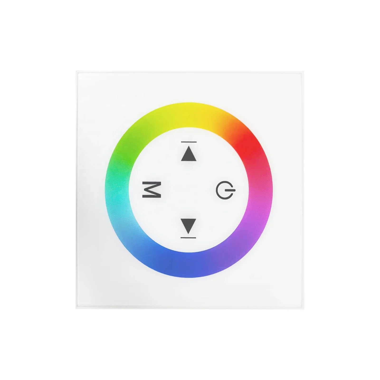 Panel Switch Europe Standard Touch Panel Control Wall Mounted LED RGB Controller for LED Strip light