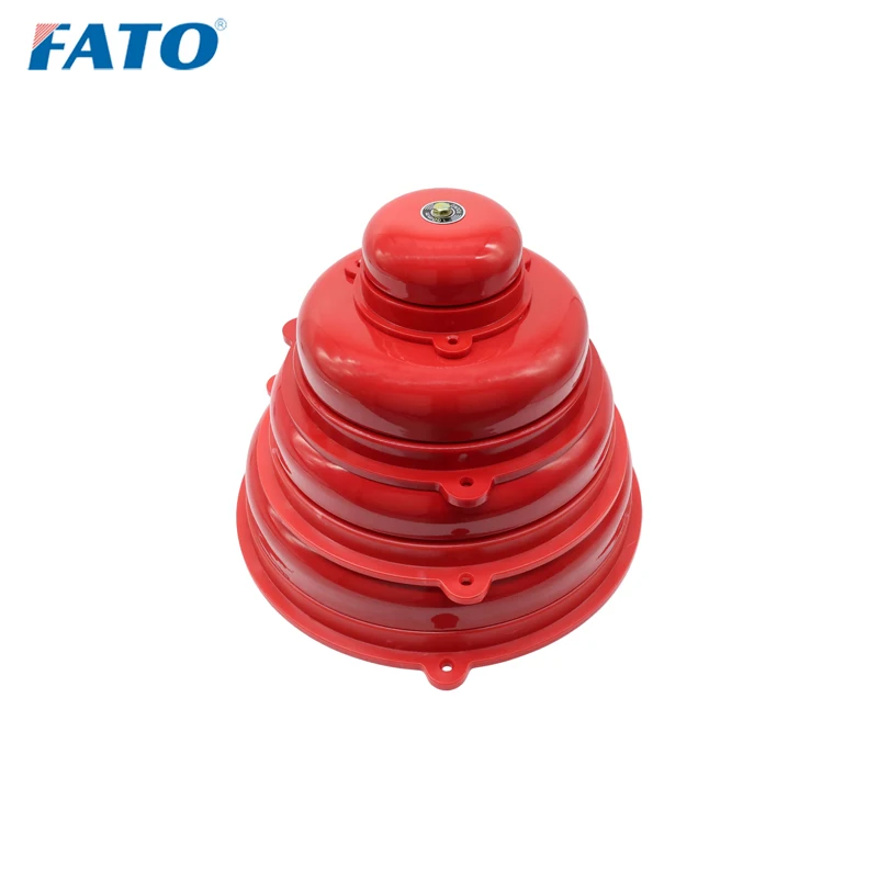 FATO EBL Series Electric Bell Fire Prevention High Decibel AC220V DC12V Alarm Bell Factory And School Use