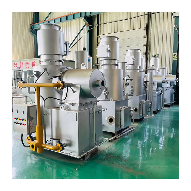 mobile portable mini waste incineration plant pet waste oil general disposal  energy domestic hazardous waste  incinerator