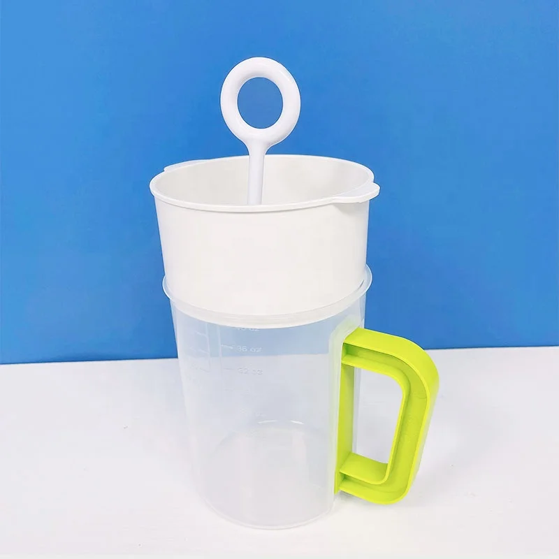 1.2L Oat & Fruit Juice and Soya-bean milk filter cup Nut Milk and Greek Yogurt Strainer with Stainless Steel Fine Mesh Filter