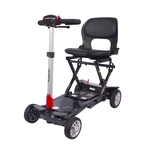 Carbon material smoothly movable compact and comfortable Scooter with large capacity for old man