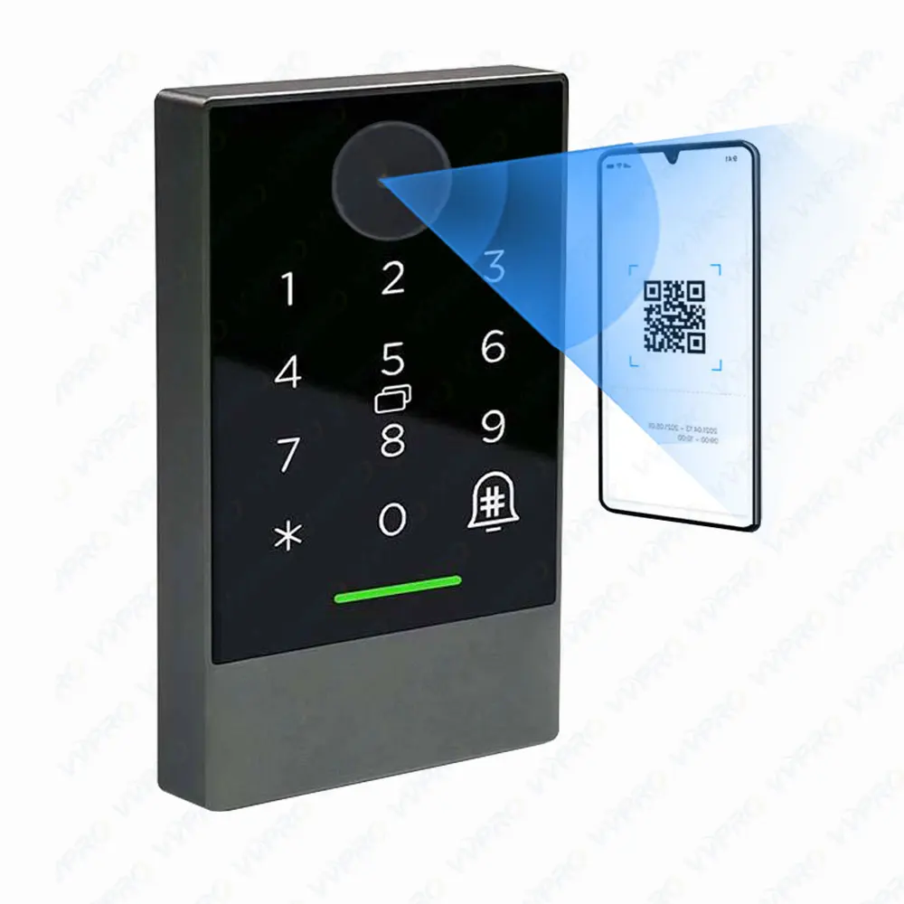 TTLock TThotel App Access Control Keypad Keyless Reader Rfid biometric fingerprint QR code access control system keyboard K3Q