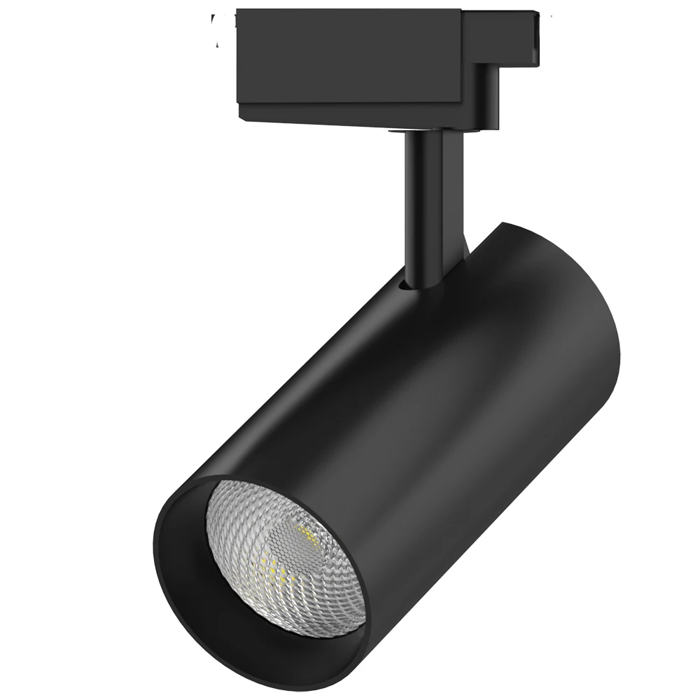 Hypermarket GU10 Round 30W Zoom 40W Par30 LED Track Light 2 Wires Supermarket Led Track Lightings