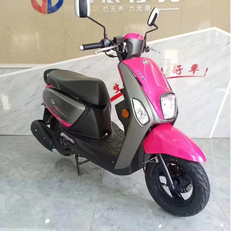 2023 дешевый 50cc 110cc газовый скутер с педалью для взрослых гоночный мотоцикл