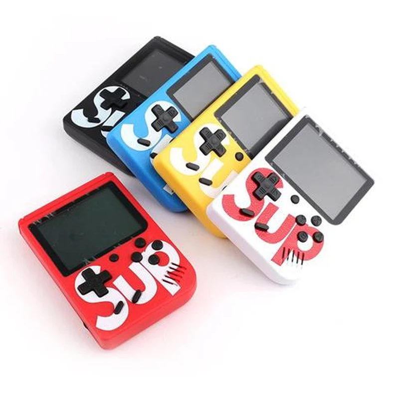 Портативная Классическая Мини-игровая консоль Sup Blue Seed 400 в 1, консоль Consola, видеоигра с управлением для Nintendo
