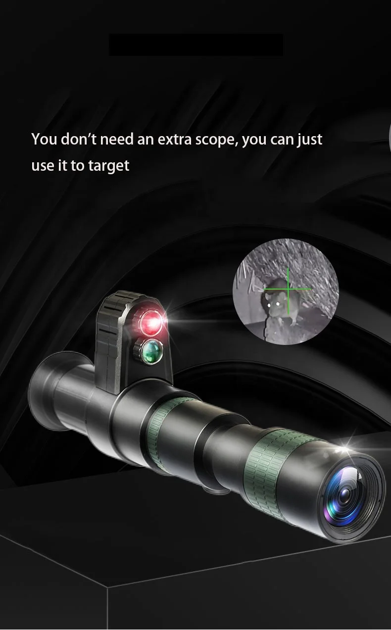 10-30X 4K Digital Night Vision Telescope 1080P Hunting Scopes Tactical Sight Hunting Smart Optical Scope for Hunting