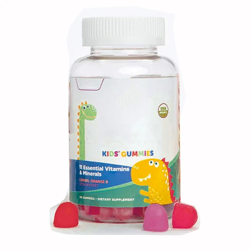 OEM/ODM Formula Daily Support Delicious Probiotic Multivitamin Gummies For Kids With Vitamin B1 B12 C D3
