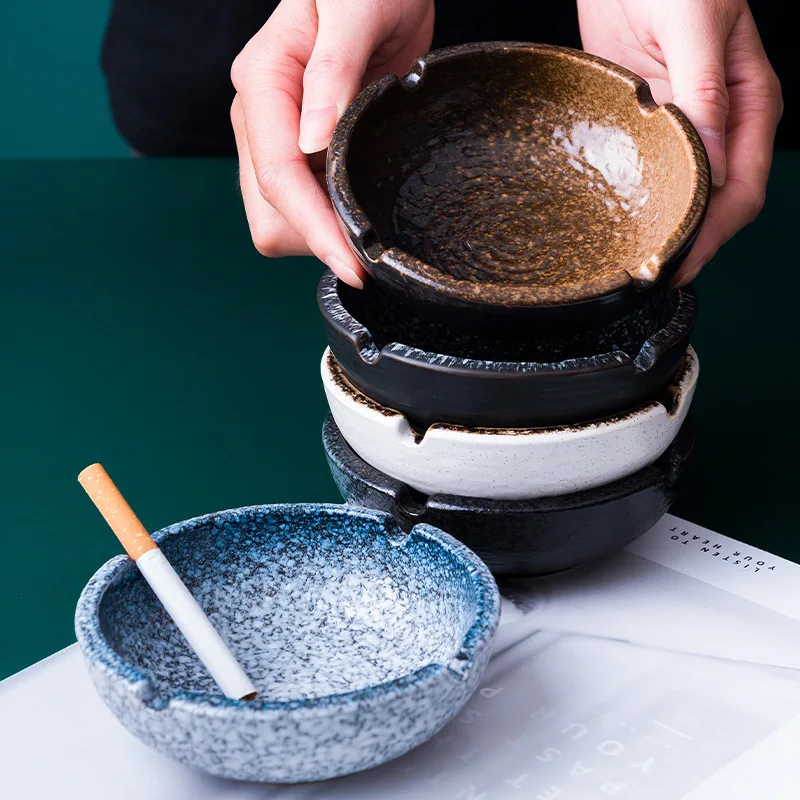 5 видов цветов японская керамическая пепельница