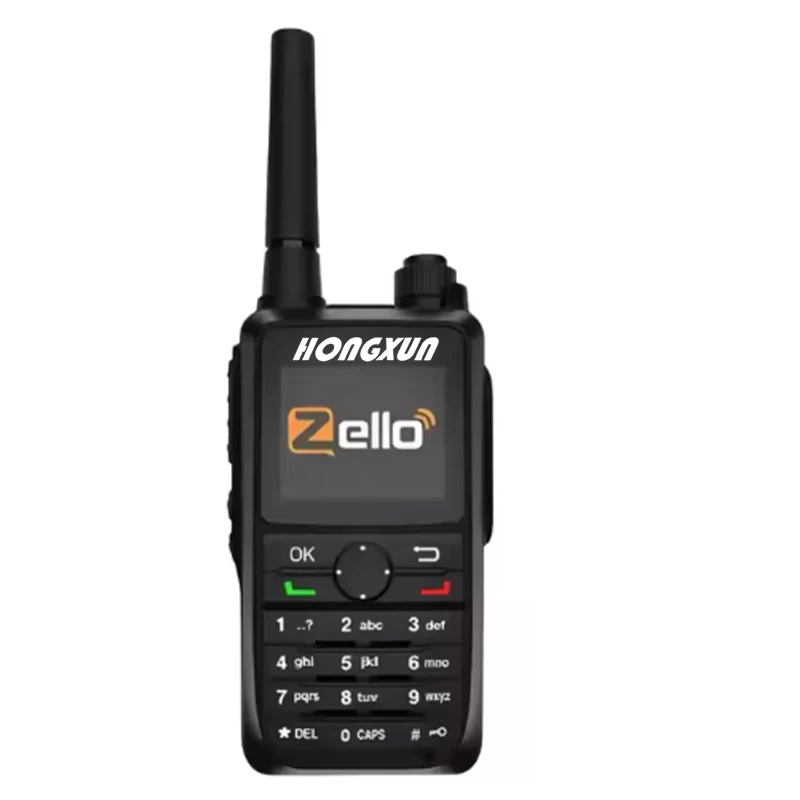 Android Zello Walkie-Talkie 5000km Ran 4G LTE POC Network GPS Handheld Two-Way FM Modulated Radio Waterproof 50km WiFi Advantas