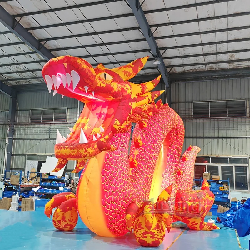 Zhenmei Advertising Giant Inflatable Chinese Dragon for Event
