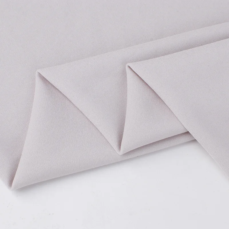 Manufacture 170GSM Nylon Spandex 4 Way Stretch Sandwich Interlock Scuba Sportswear Women Vest Underwear Bra Fabric