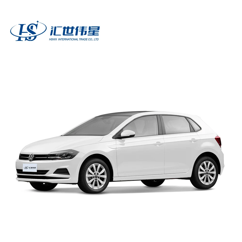 VW в наличии 2022 Подержанный V-образный спойлер на крышу для спортивных автомобилей Volkswagen Polo Plus из углеродного волокна продажи