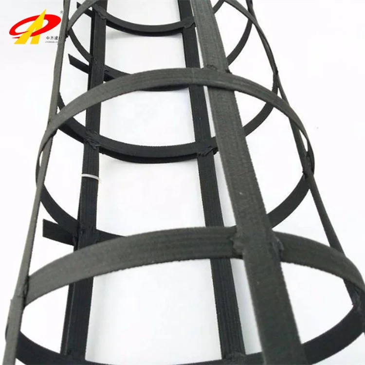 Road Reinforcement High Tenslie Strength Steel-Plastic Composite Geogrid Biaxial Geogrid