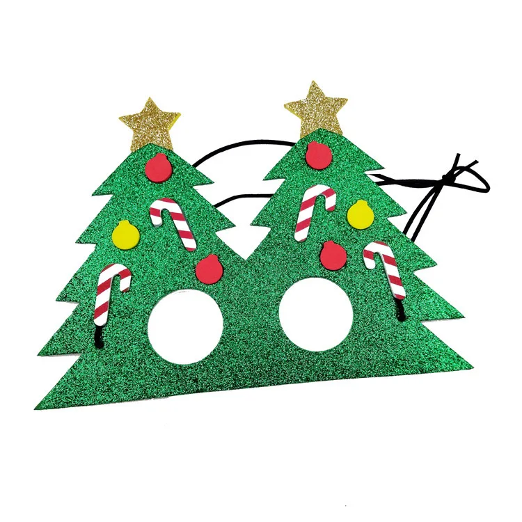 christmas Decoration Cosplay Children party eva foam glitter eye mask