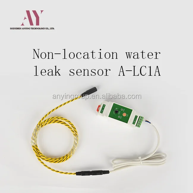Anying sensing cable water sensor rope water leak detection cable tape for monitoring system