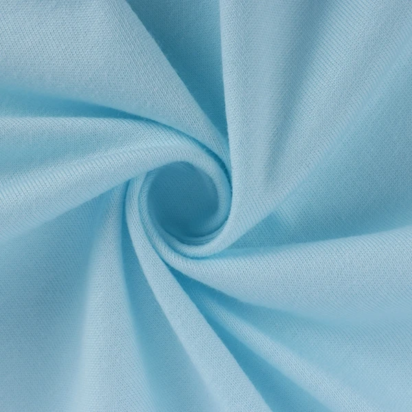 Shaoxing Textil Экологически чистая Органическая 93 хлопок 7 Спандекс Трикотажная ткань лайкра трикотажная эластичная спандекс