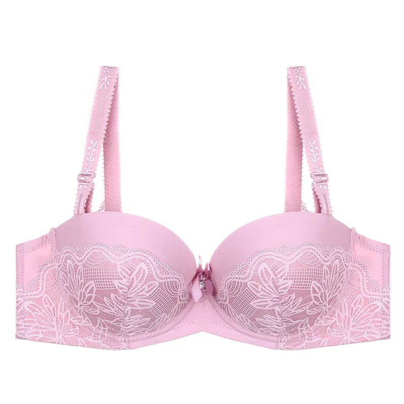 Cheap price beauty back lingerie breathable girl bra lace 40 size flower lace balconette bra with underwire